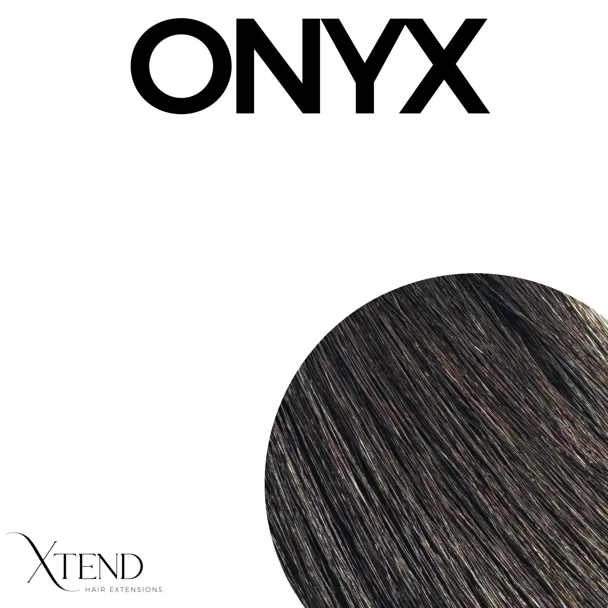 Keratin Bonds 'Onyx' | 22 inch | 50 grams - Xtend Hair Extensions