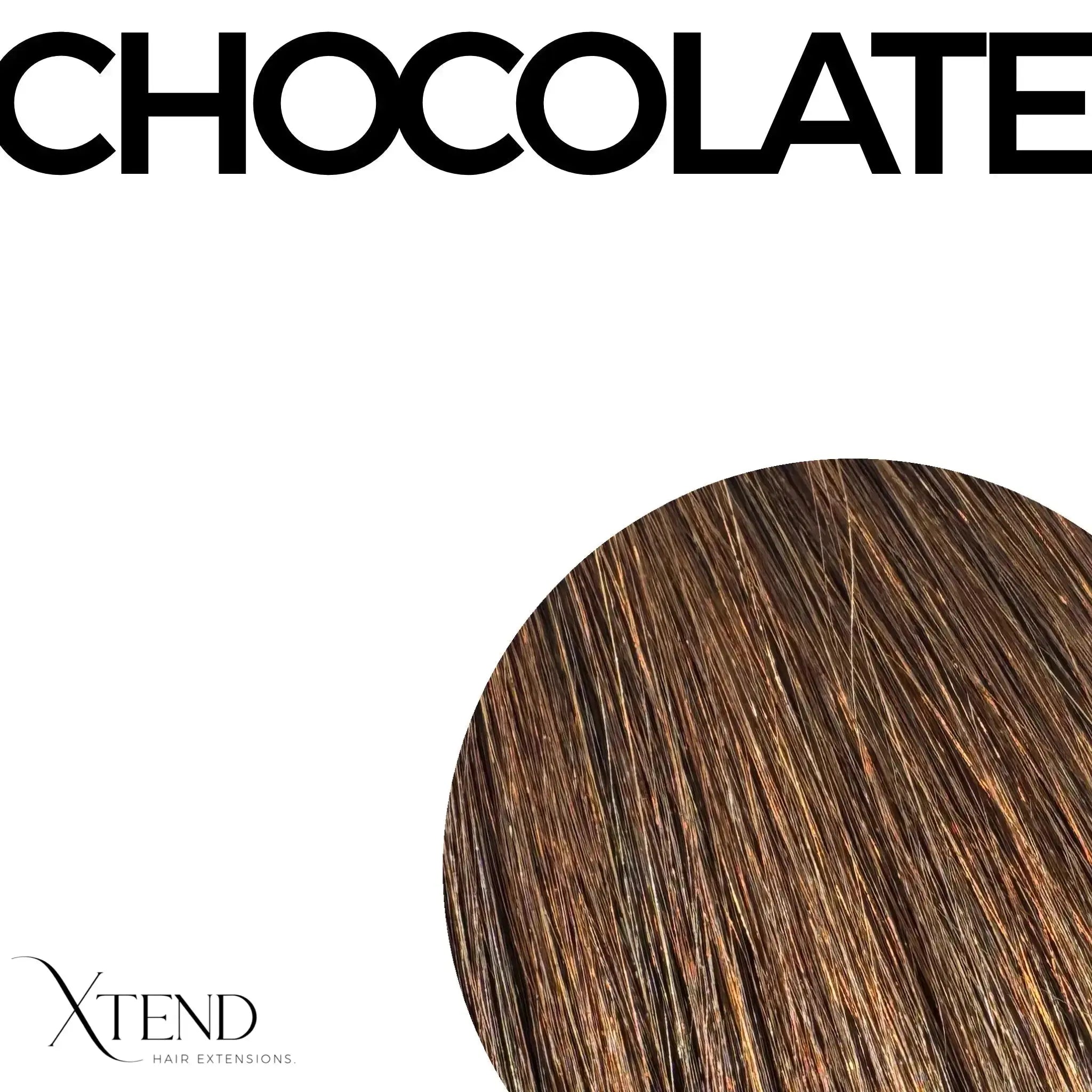 Keratin Bonds 'Chocolate' | 22 inch | 50 grams - Xtend Hair Extensions