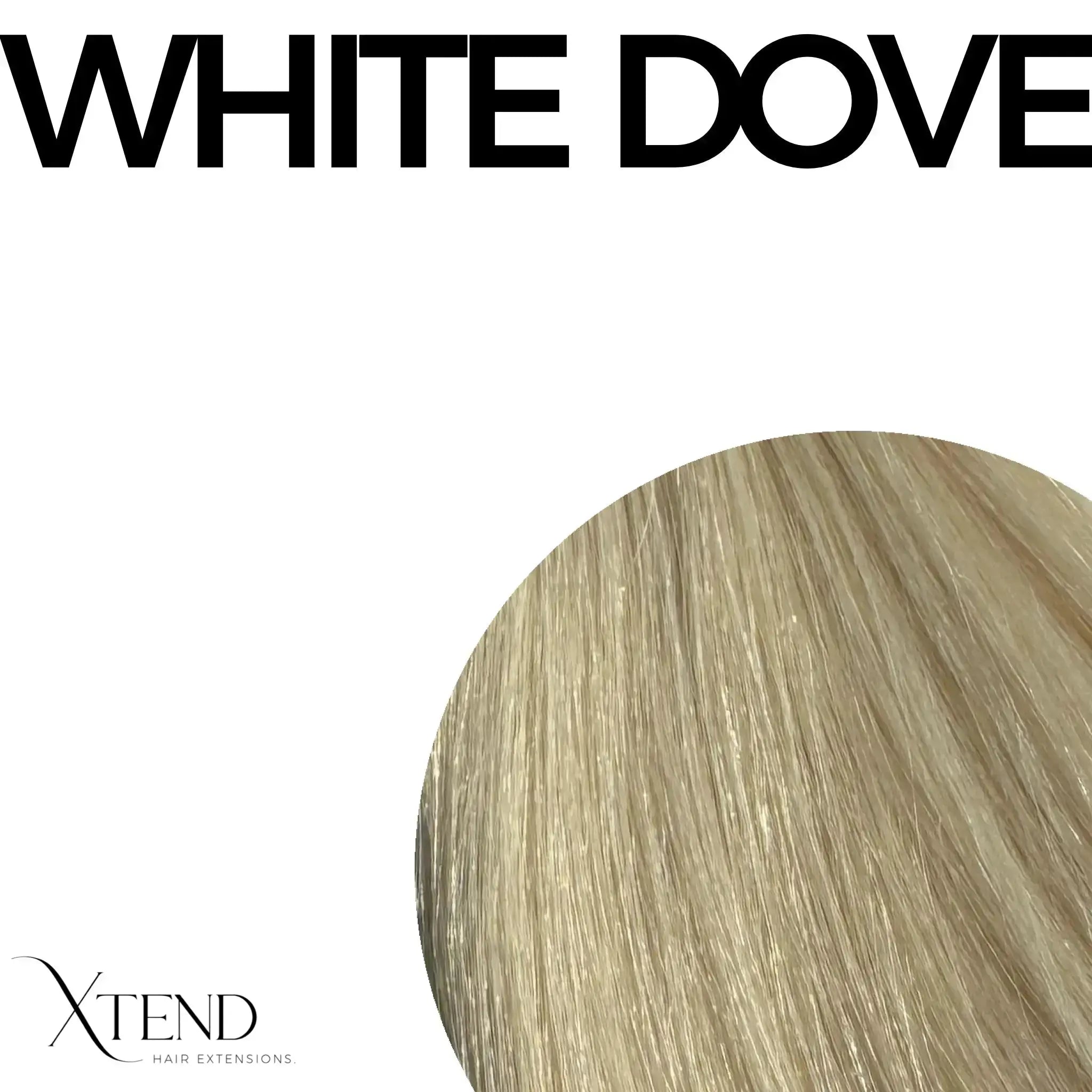Keratin Bonds 'White Dove' | 22 inch | 50 grams - Xtend Hair Extensions