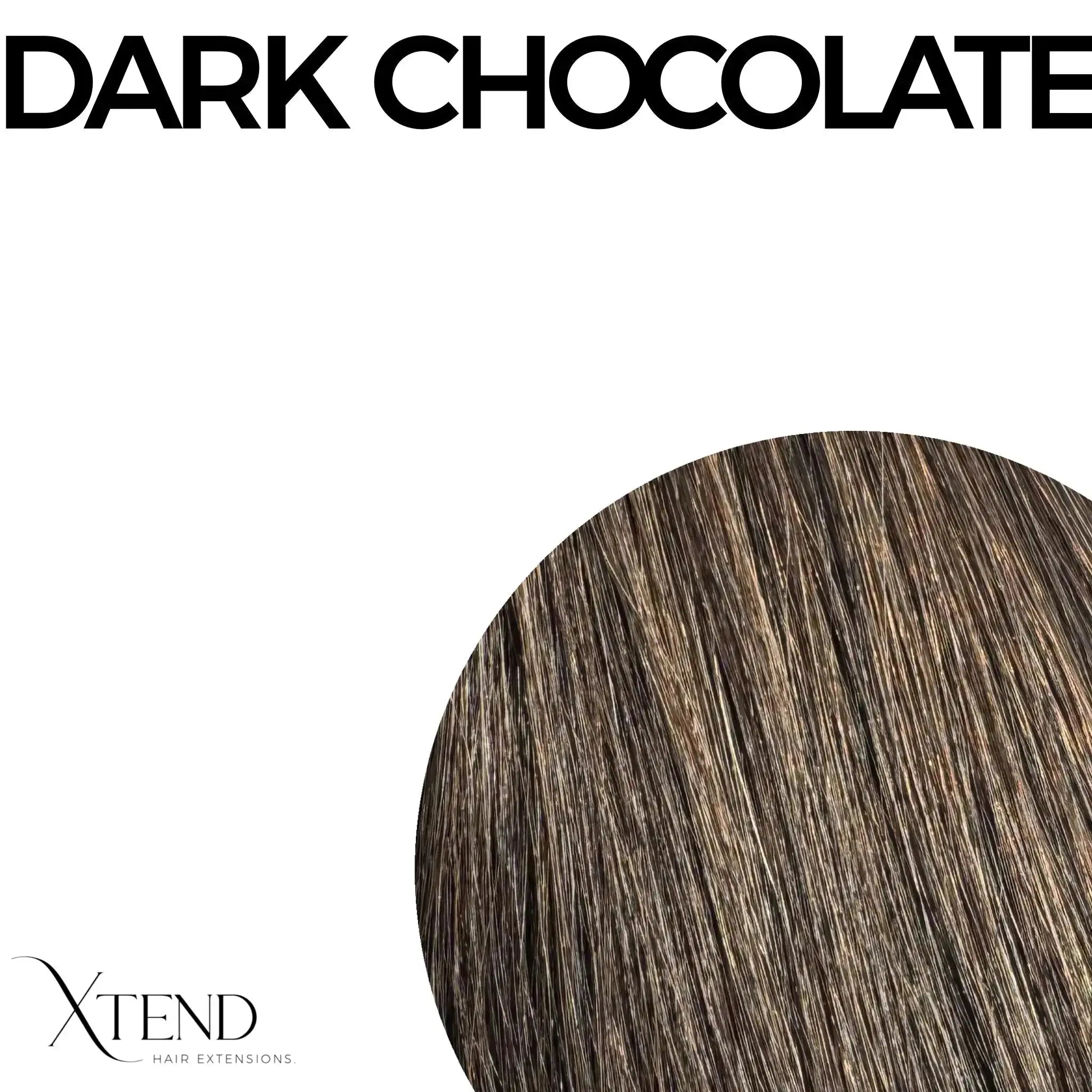 Keratin Bonds 'Dark Chocolate' | 22 inch | 50 grams - Xtend Hair Extensions