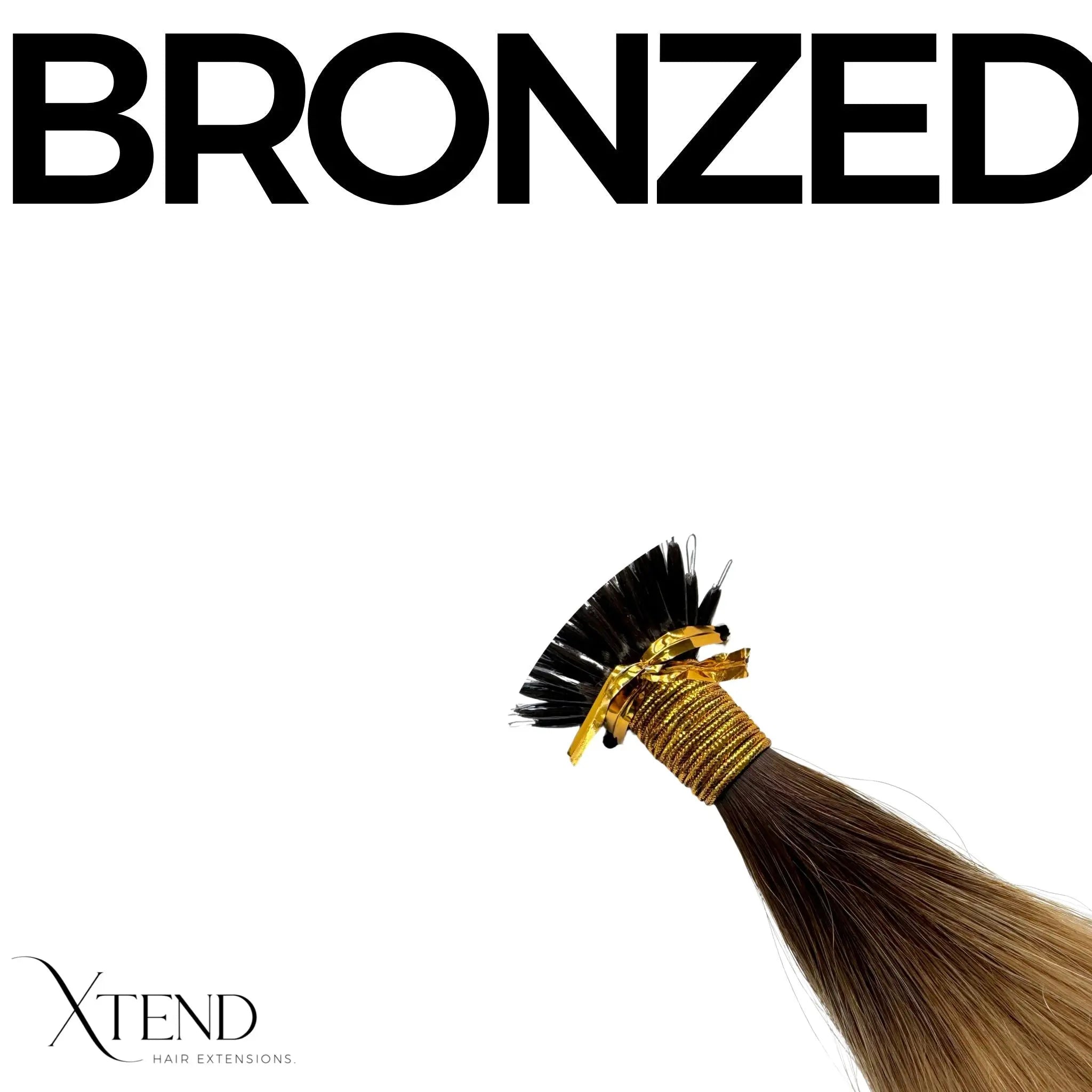Keratin Bonds 'Bronzed' | 22 inch | 50 grams - Xtend Hair Extensions